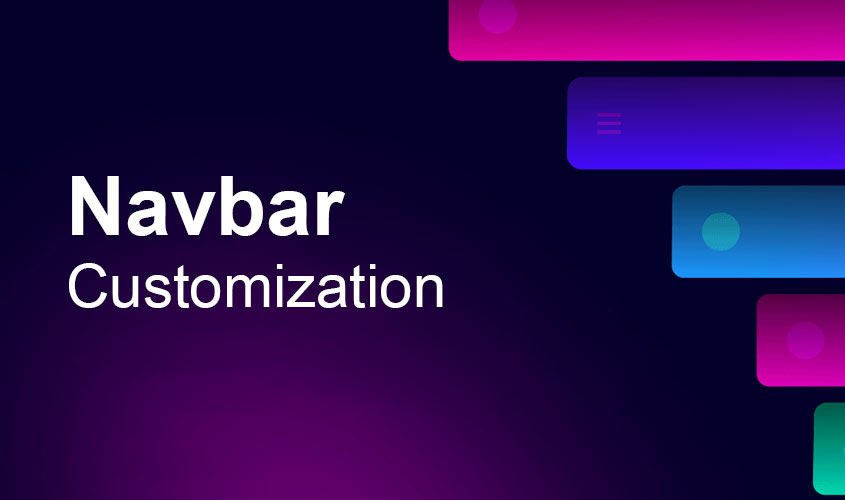 Bootstrap navbar customization